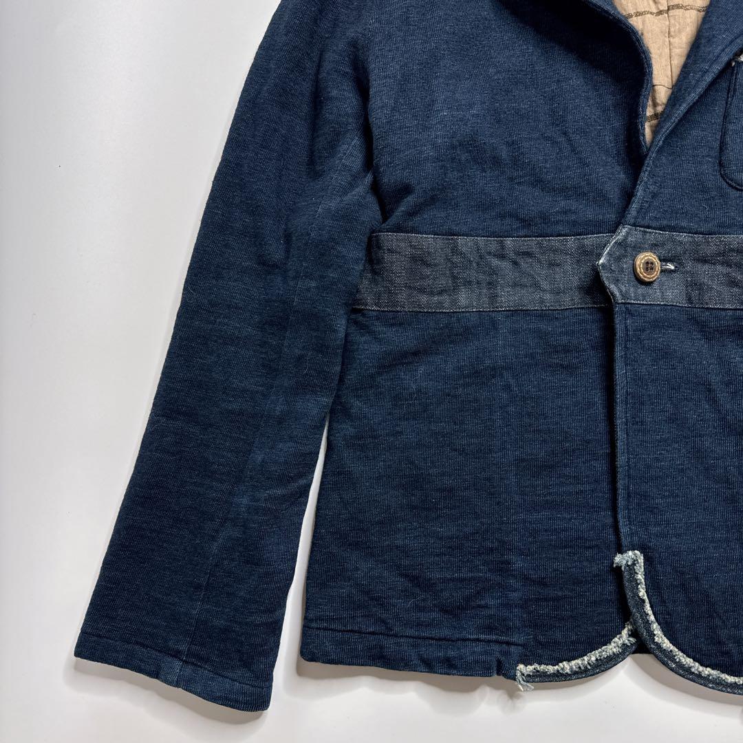 【美品】パラスパレス　十日　インディゴコットン　デニム　ジャケット　サイズ2