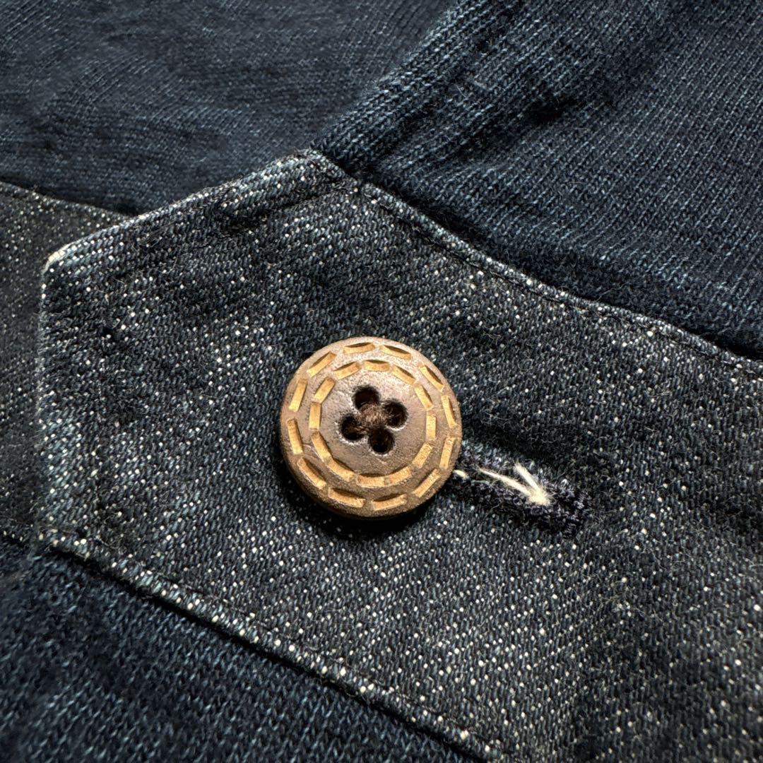 【美品】パラスパレス　十日　インディゴコットン　デニム　ジャケット　サイズ2