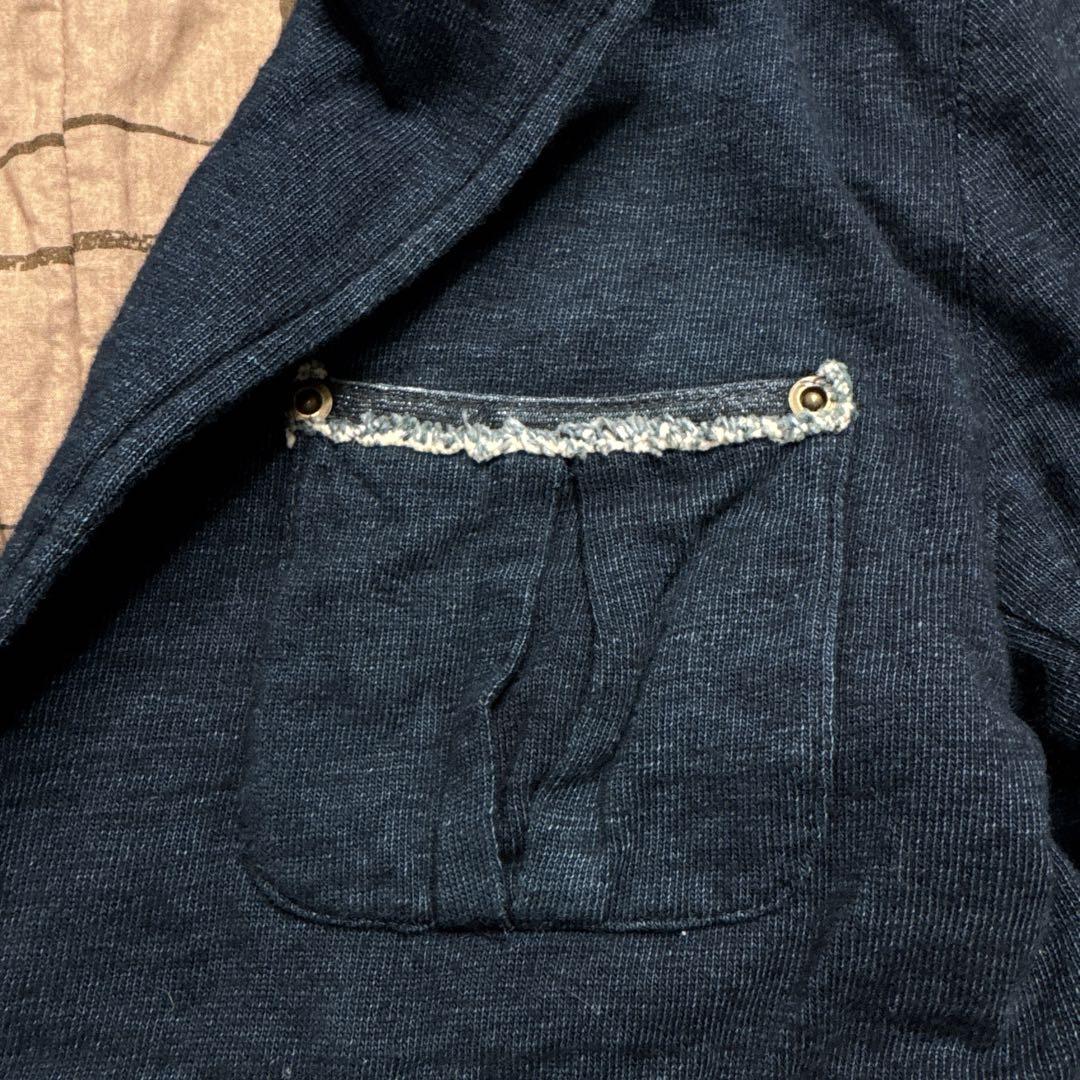 【美品】パラスパレス　十日　インディゴコットン　デニム　ジャケット　サイズ2