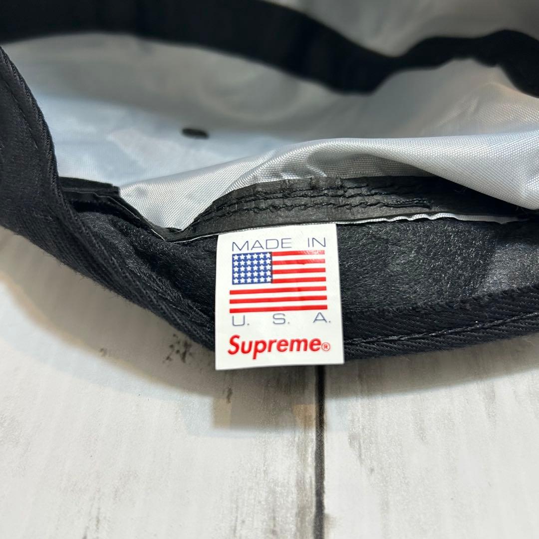 Supreme シュプリーム ナイロンジェットキャップ USA製 ブラック