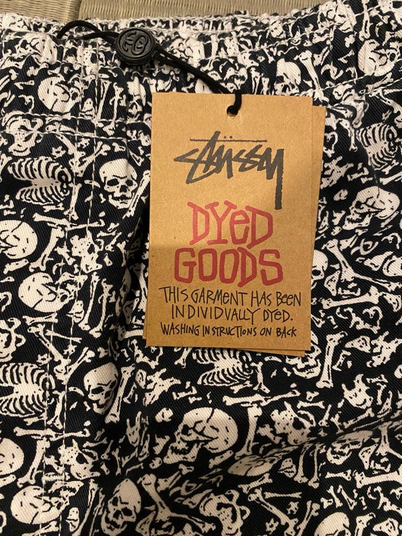 パンツ L STUSSY BEACH PANT COTTON TWILL