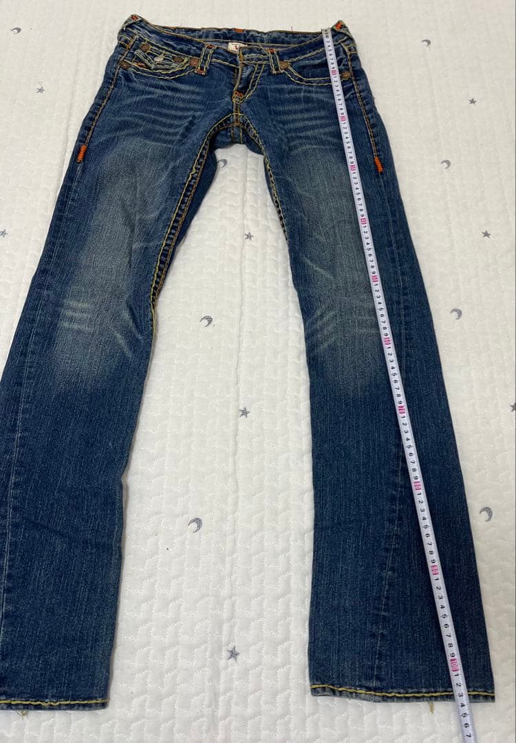 サ*ク様 【太ステッチ】True Religion レディース デニムパンツ　希