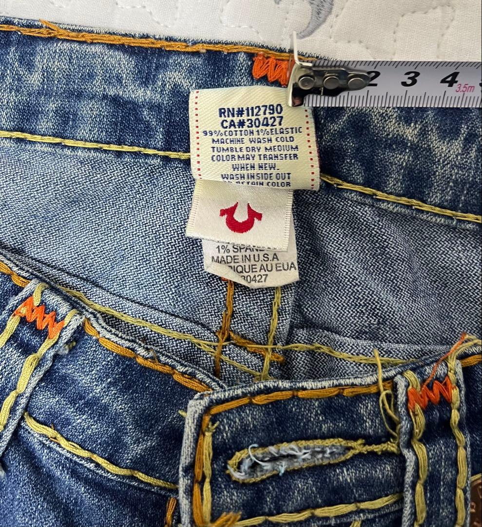 サ*ク様 【太ステッチ】True Religion レディース デニムパンツ　希