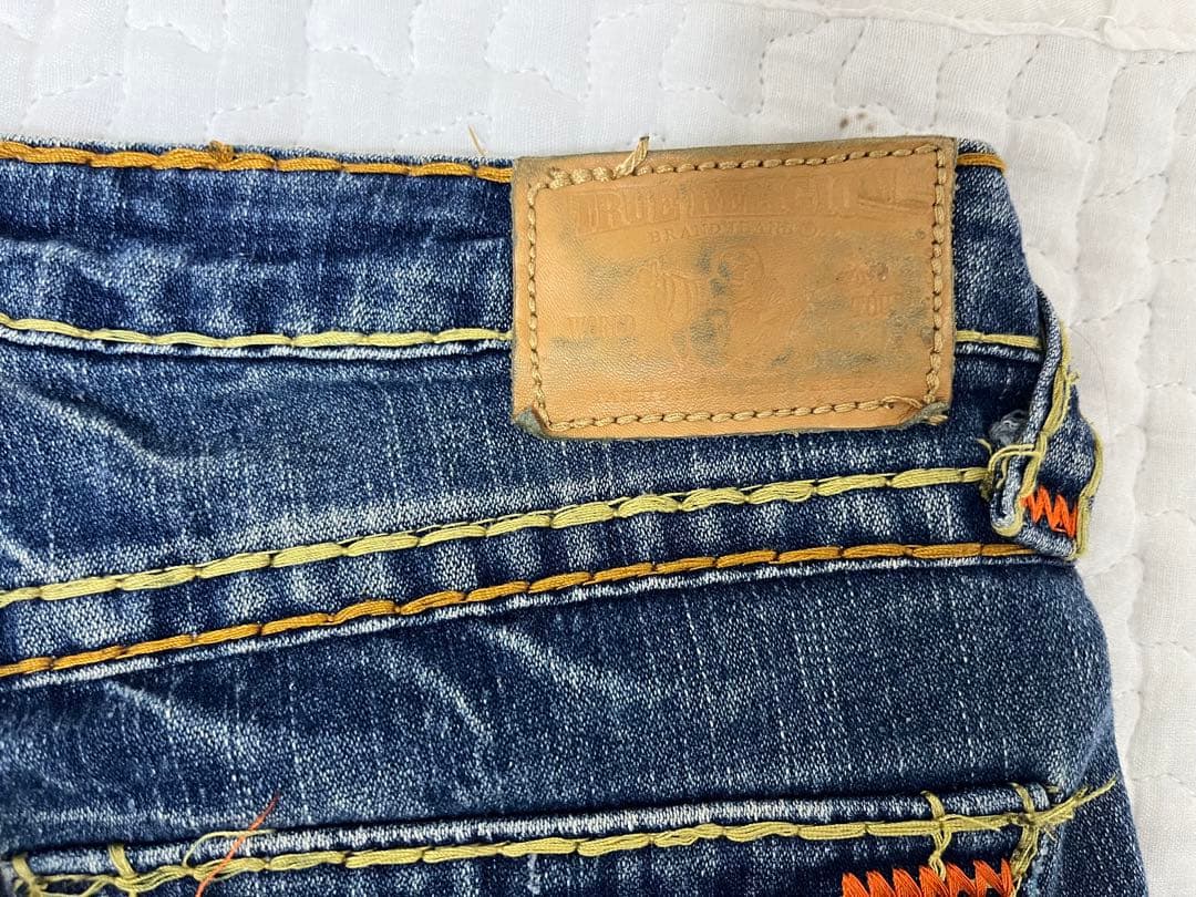 サ*ク様 【太ステッチ】True Religion レディース デニムパンツ　希