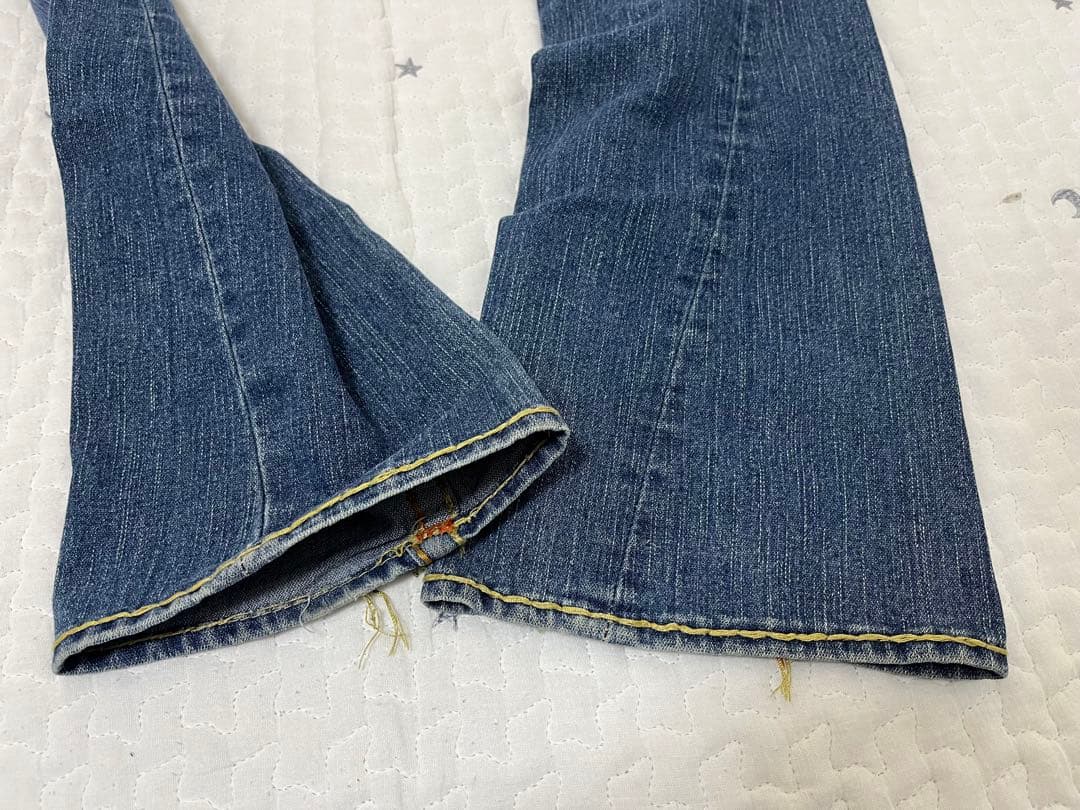 サ*ク様 【太ステッチ】True Religion レディース デニムパンツ　希