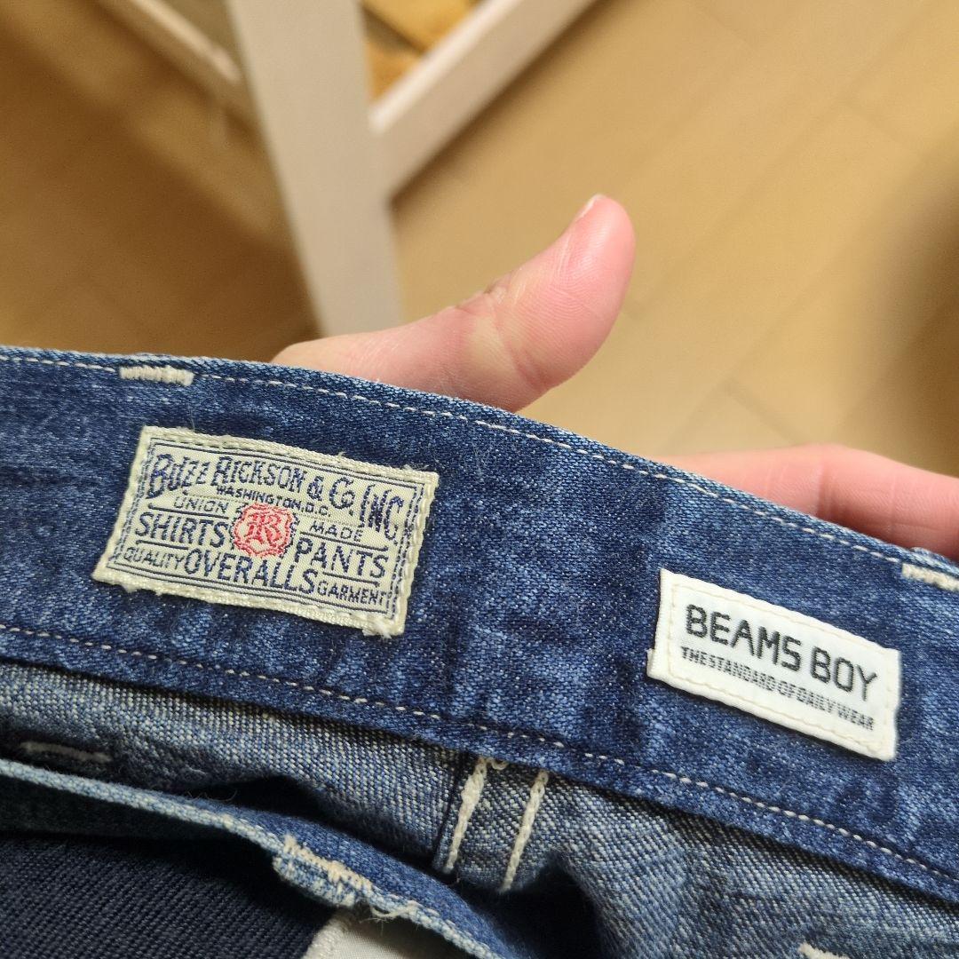 BEAMS BOY 別注Buzz Rickson's ストレートデニム