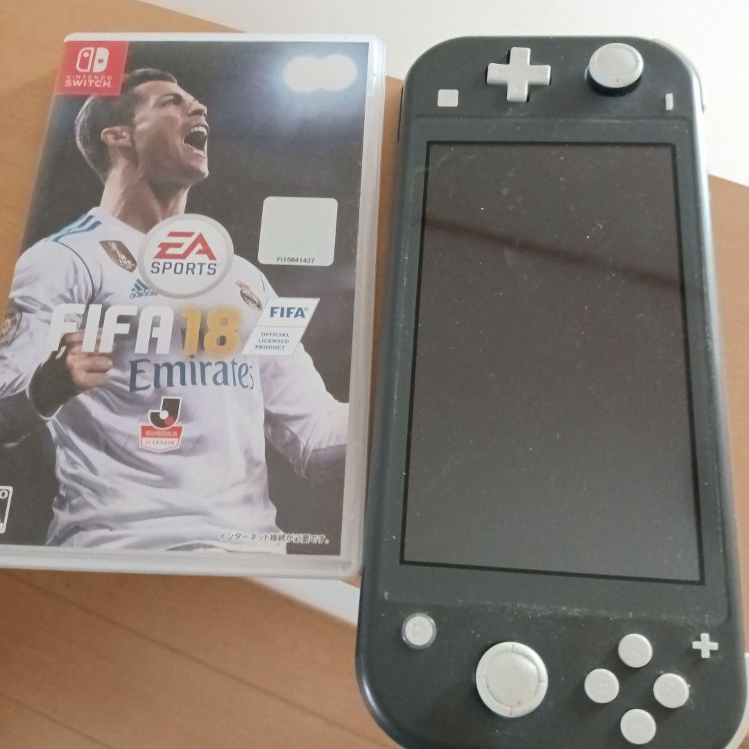 Nintendo Switch Liteジャンク品 FIFA 18 セット