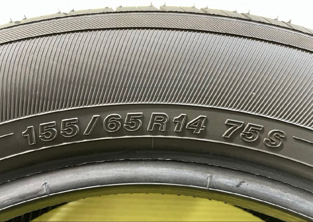 2024年製⭐︎超バリ山⭐︎155/65R14⭐︎ヨコハマ⭐︎ES32⭐︎２本⭐︎送料込み