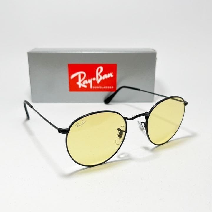 新品安心正規品【RB3447-002R6】レイバンサングラス イエロー 未使用