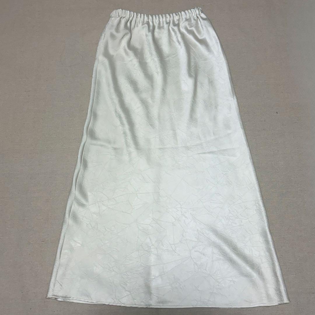 LOWRYS FARM ローリーズファーム　ストレッチサテンスカート　S
