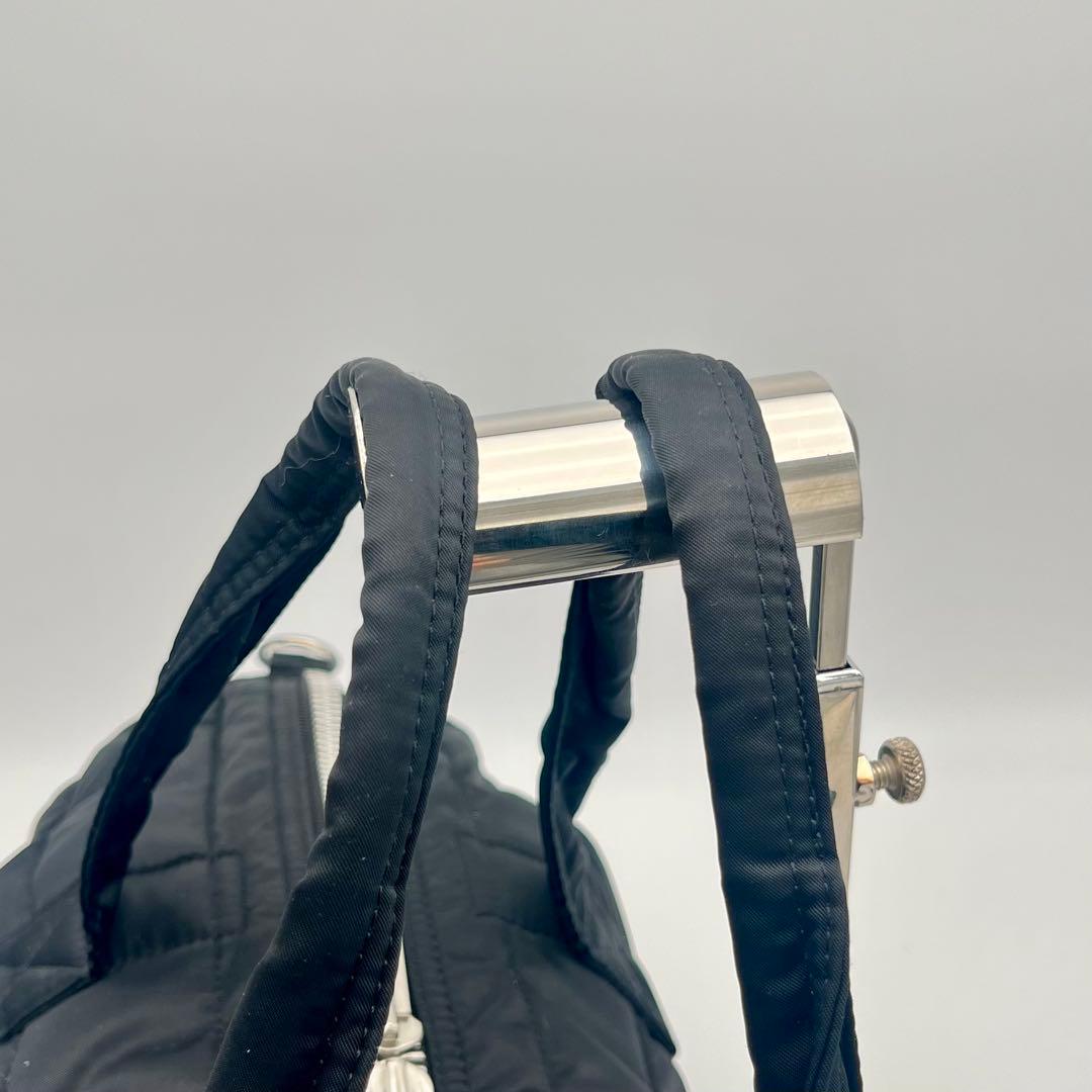 極美品 ポーター タンカー 2WAY ボストンバッグ ショルダー黒 ミニボストン