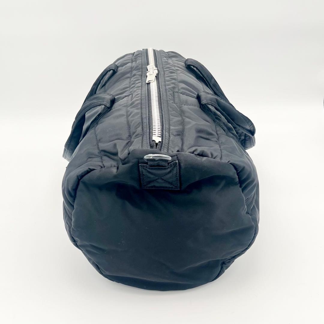 極美品 ポーター タンカー 2WAY ボストンバッグ ショルダー黒 ミニボストン