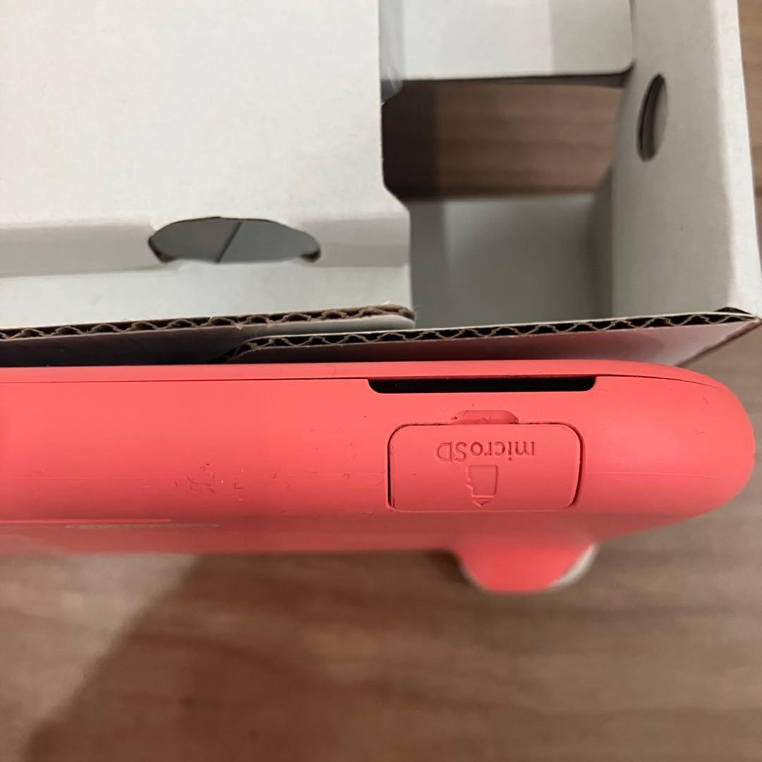 Nintendo Switch Lite コーラルピンク　箱付き