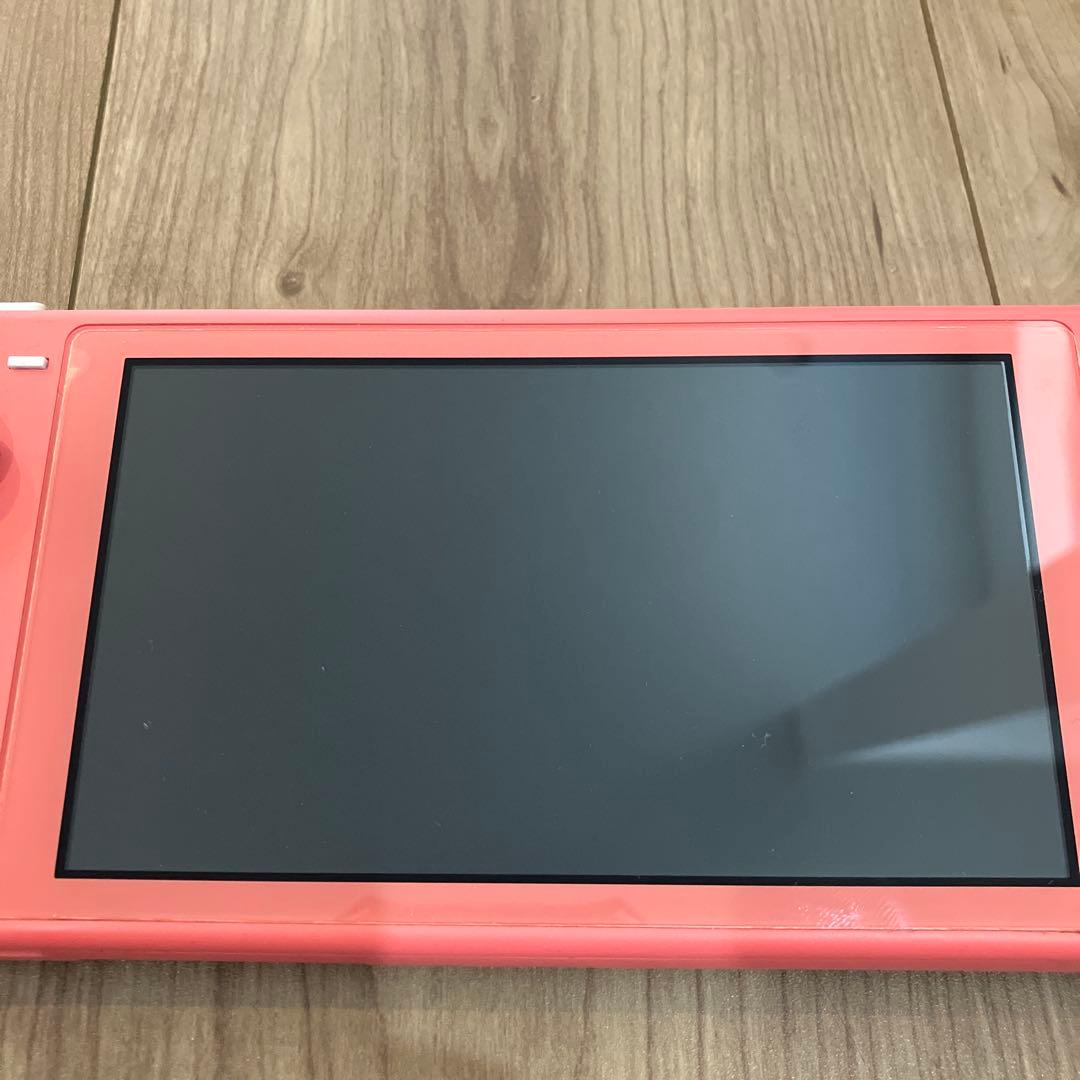 Nintendo Switch Lite コーラルピンク　箱付き