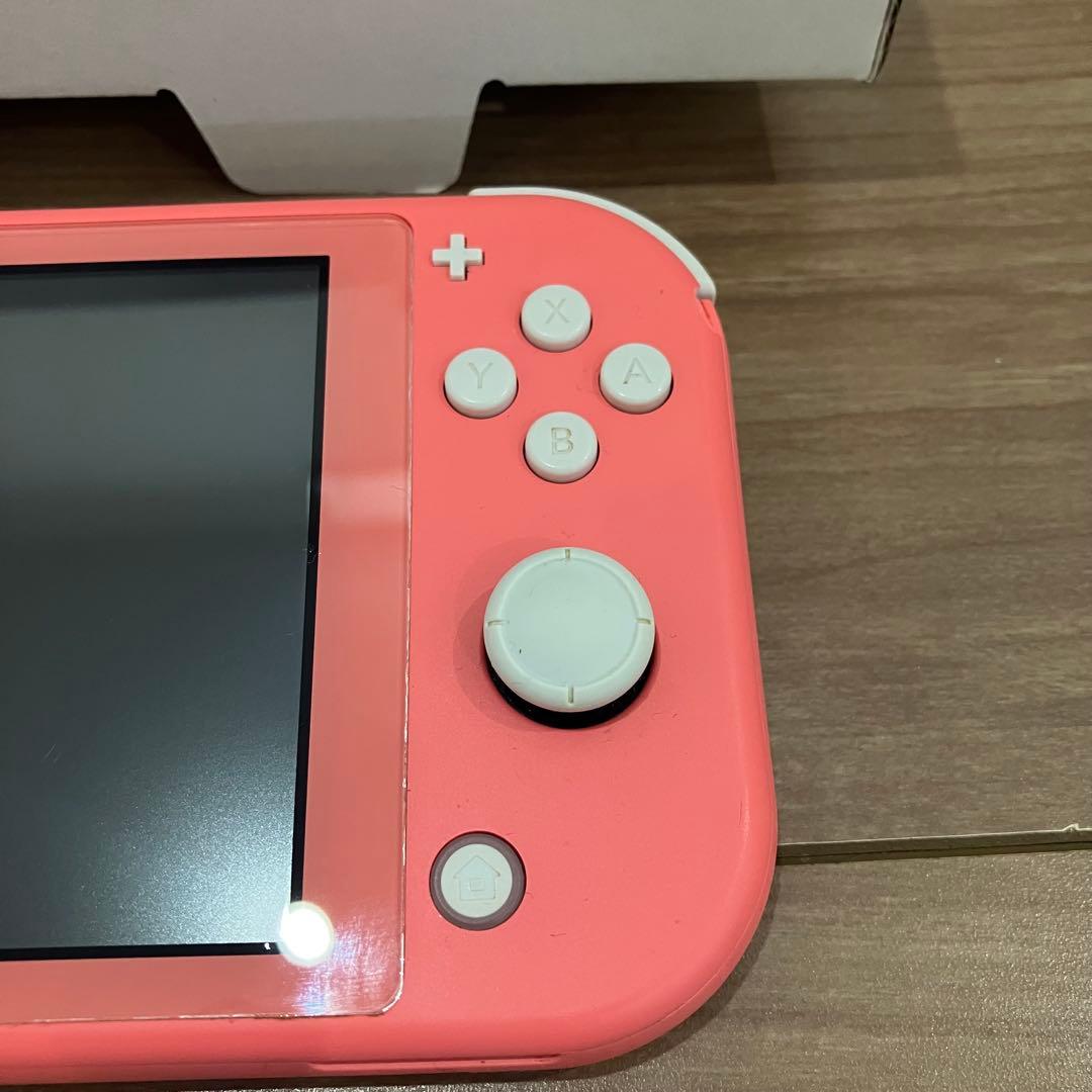 Nintendo Switch Lite コーラルピンク　箱付き