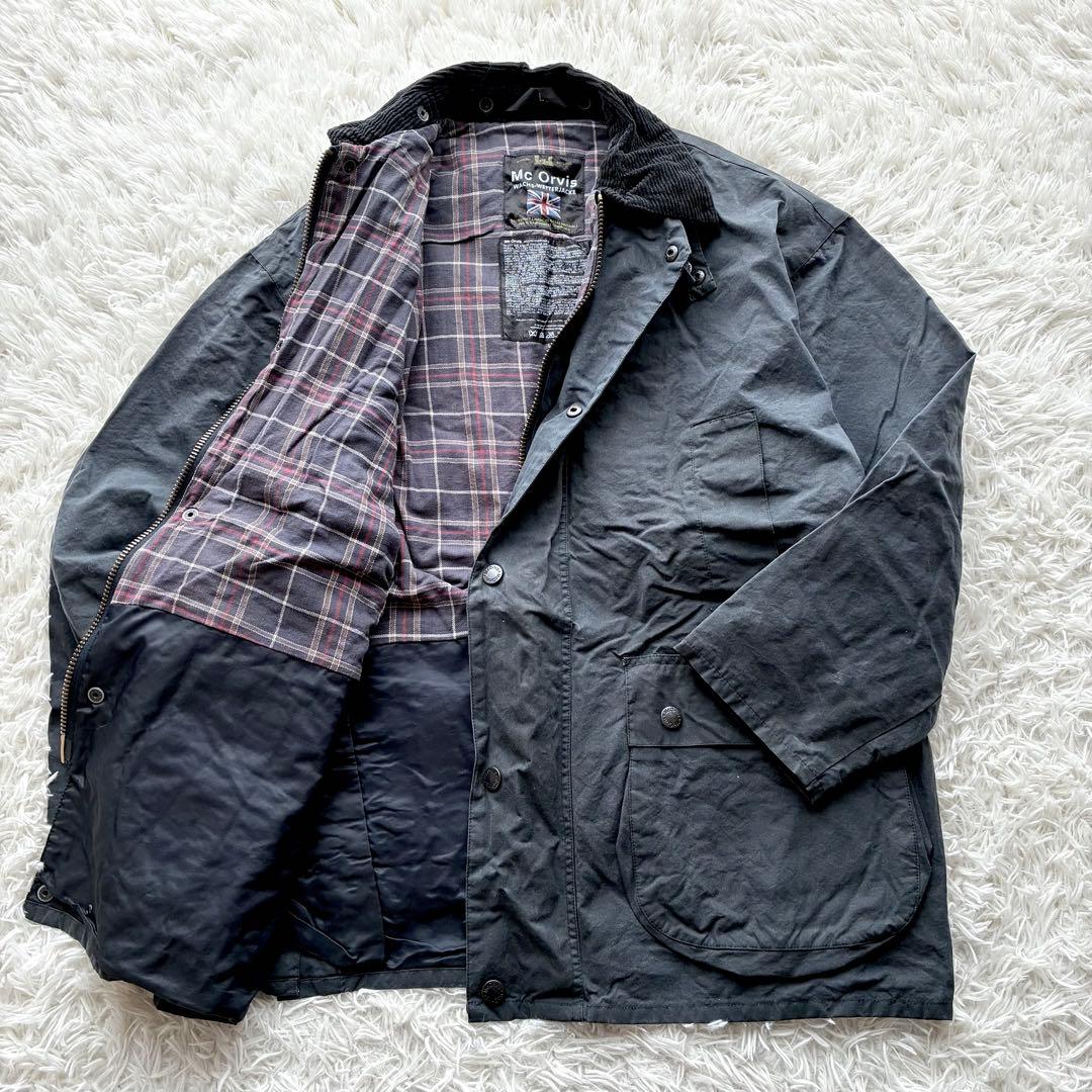 barbour 工場製 “Mc Orvis” オイルドジャケット 英国製