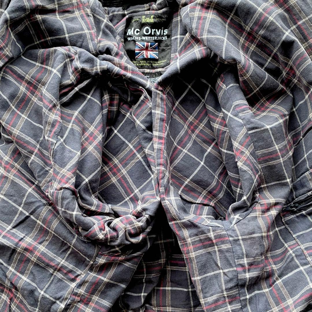 barbour 工場製 “Mc Orvis” オイルドジャケット 英国製