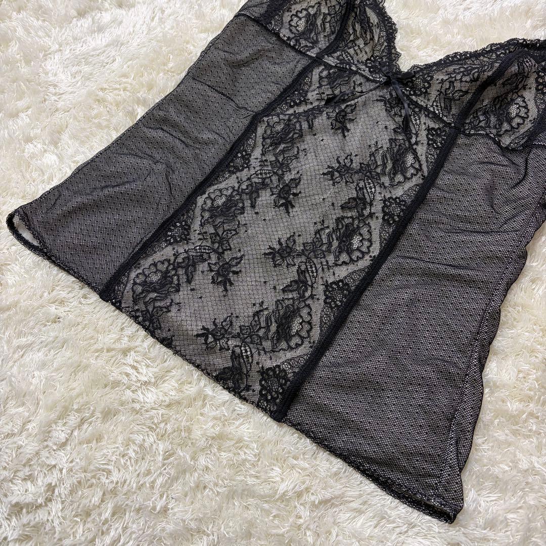 DOLCE&GABBANA キャミソール 大きいサイズ DG金具 レース