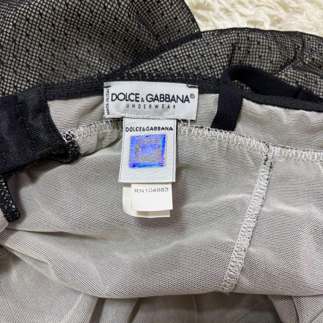 DOLCE&GABBANA キャミソール 大きいサイズ DG金具 レース