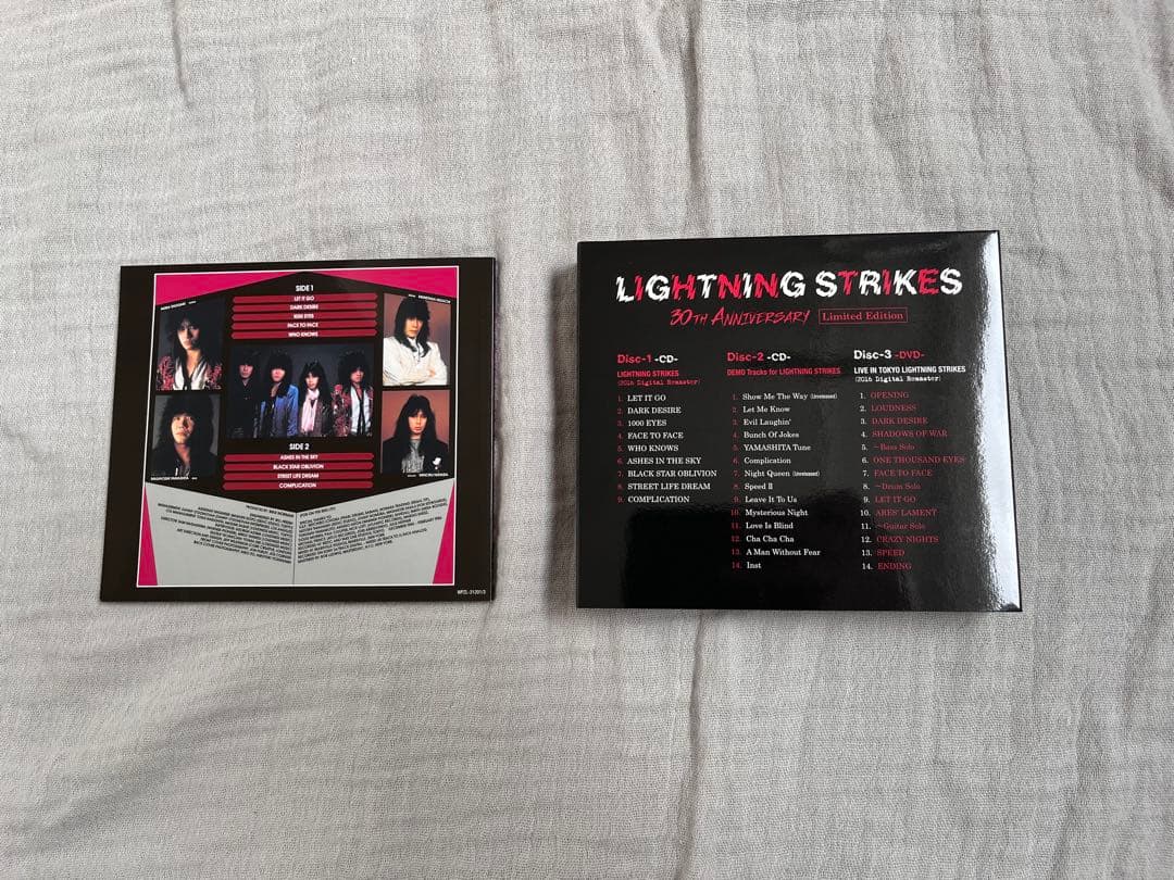 邦楽 LOUDNESS LIGHTNING STRIKES 30th