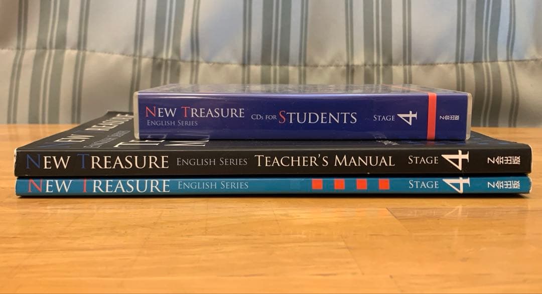 NEW TREASURE Teacher's Manual stage4 セット