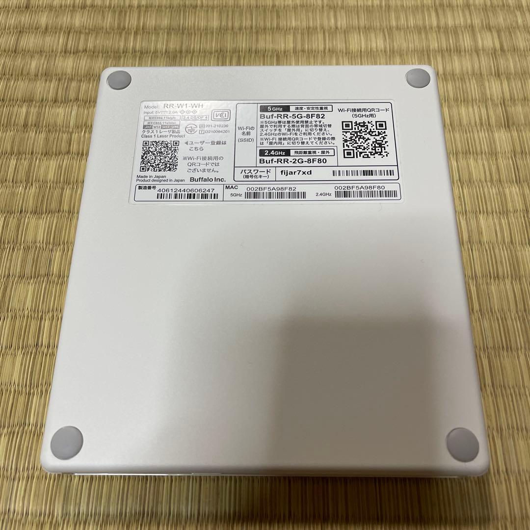 BUFFALO ラクレコ RR-W1 Wi-Fiモデル