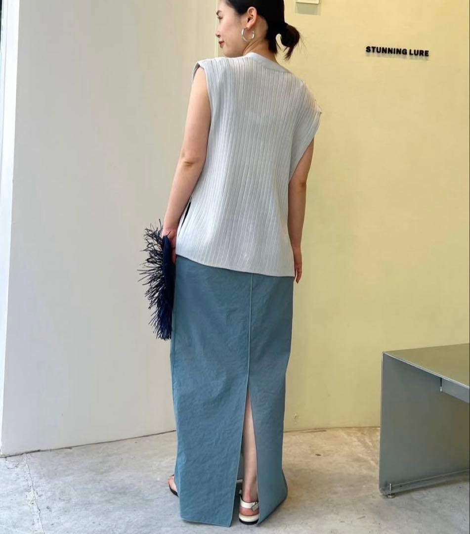 専用【美品】スタニングルアー rシアーストレッチロングスカート　黒　サイズ2