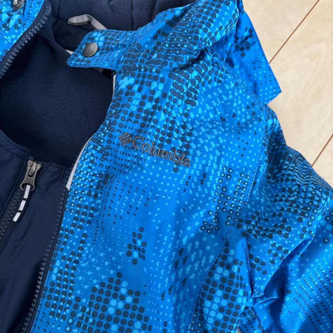 Columbia スキーウェア 上下セット 青　XS