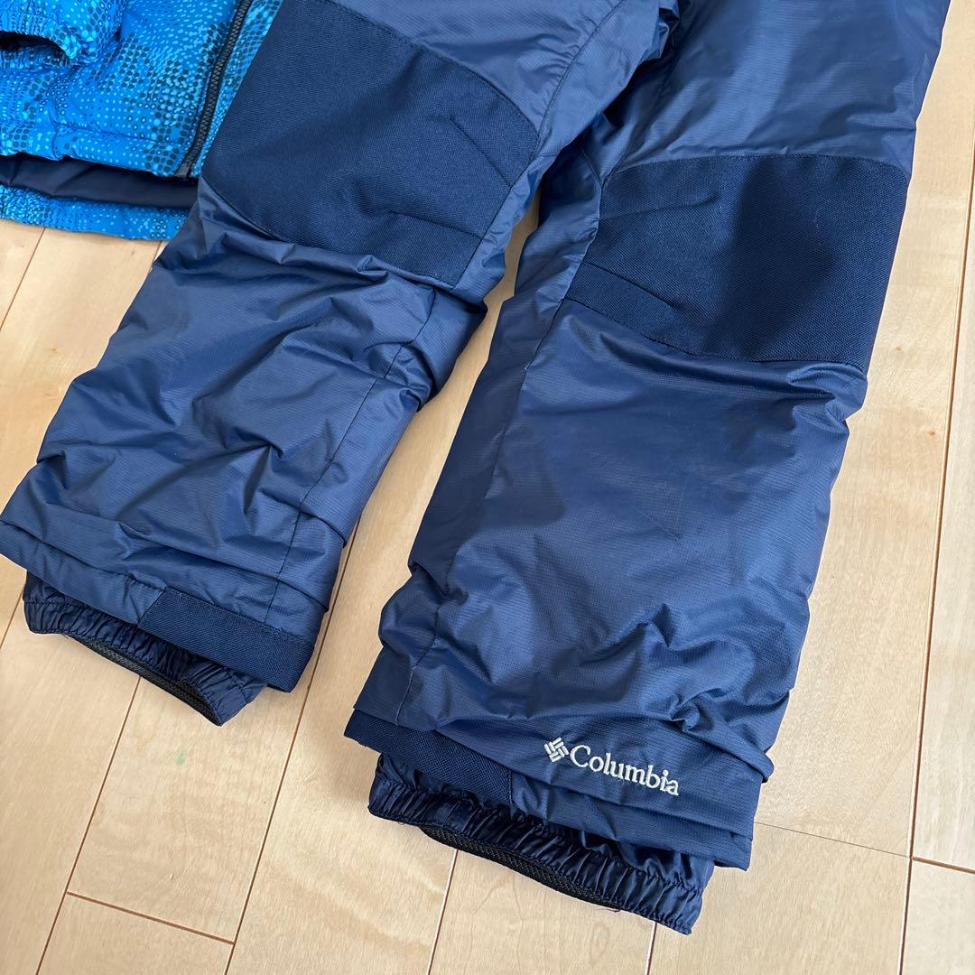 Columbia スキーウェア 上下セット 青　XS