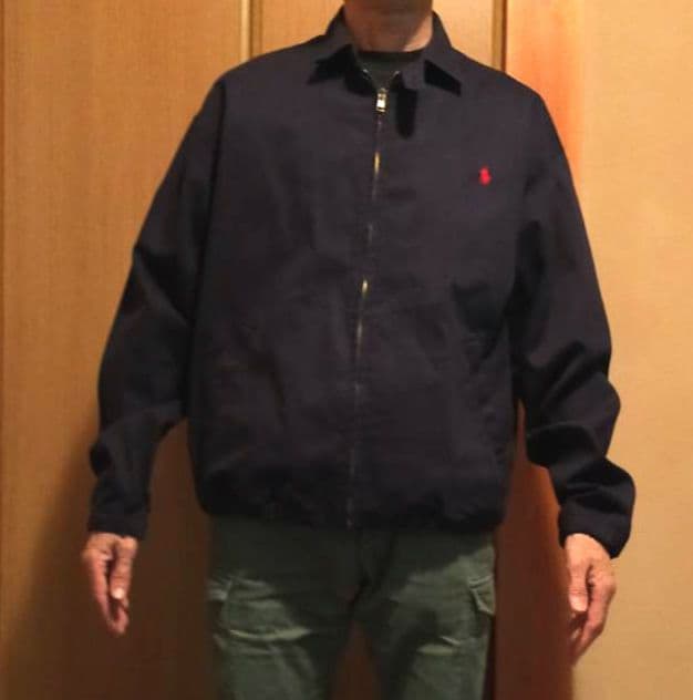 bd1-ngt　RALPH LAUREN スイングトップ　M