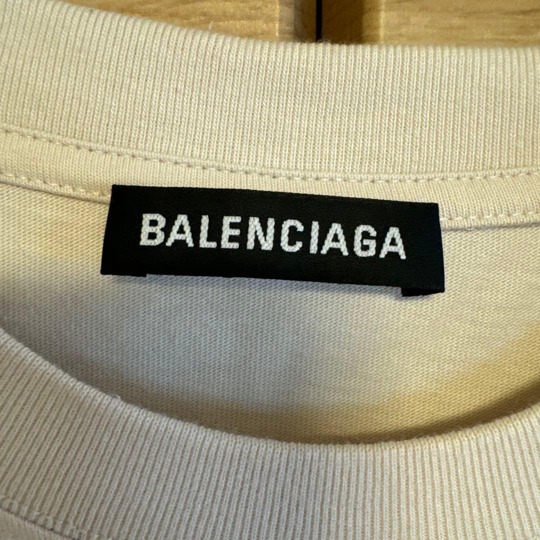 BALENCIAGA ベージュ Tシャツ　XS