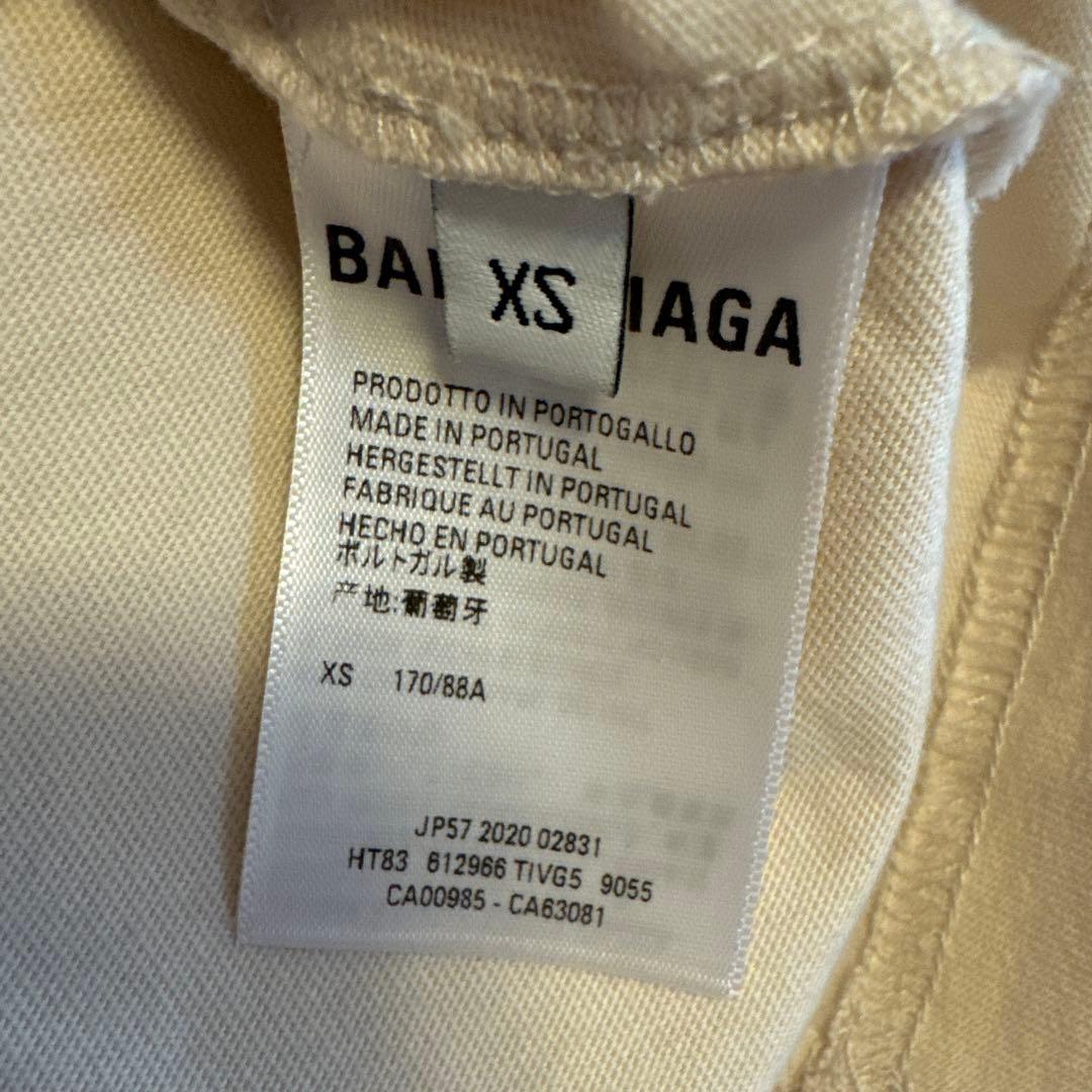 BALENCIAGA ベージュ Tシャツ　XS