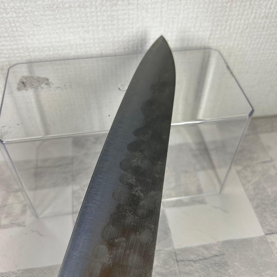 幻の名刀　牛刀 240mm 槌目模様