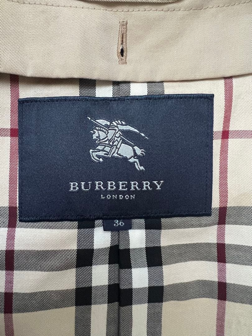 BURBERRY ベージュ ライナー付きトレンチコート