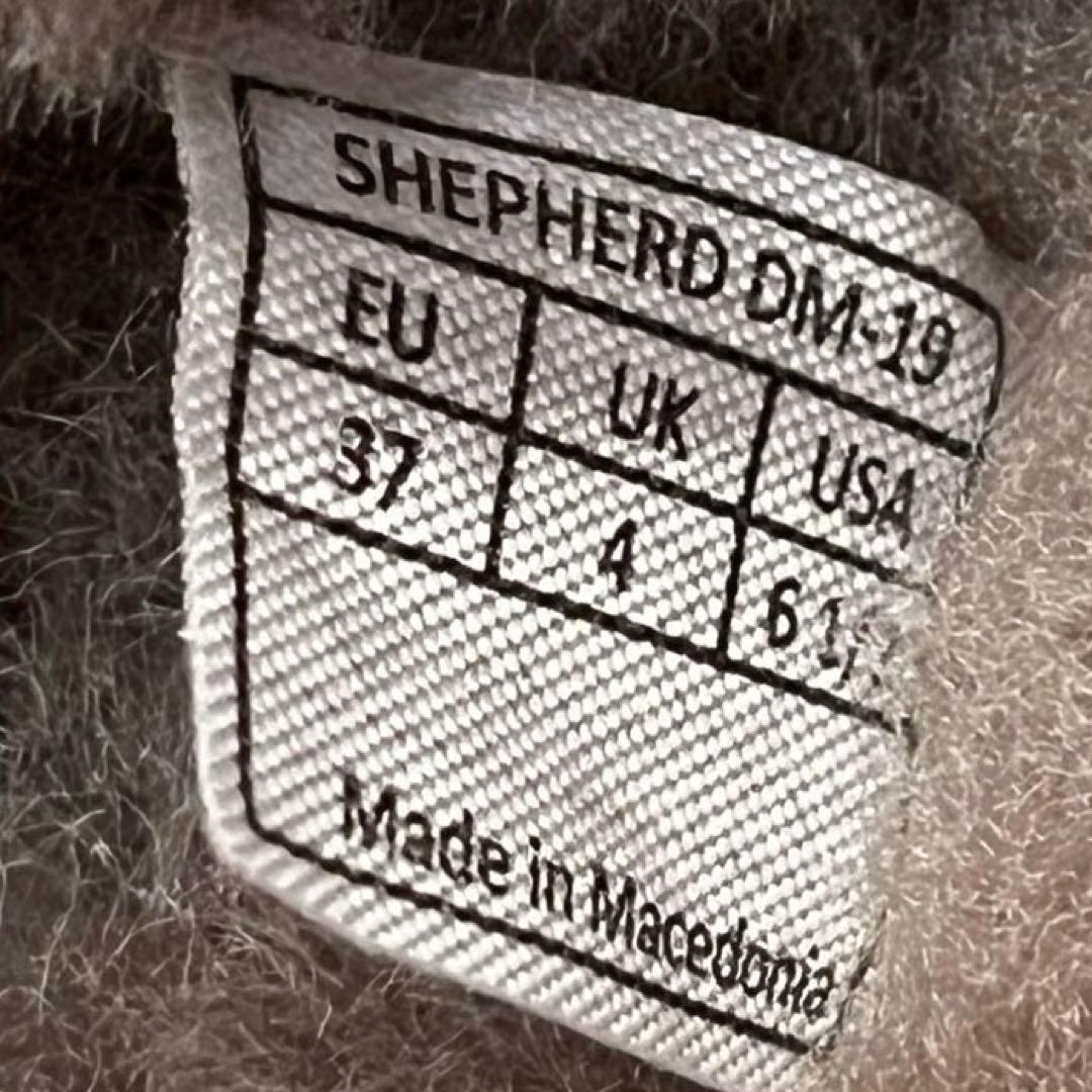 【未使用品】SHEPHERD SHEEPSKIN ムートンアンクルブーツ　37