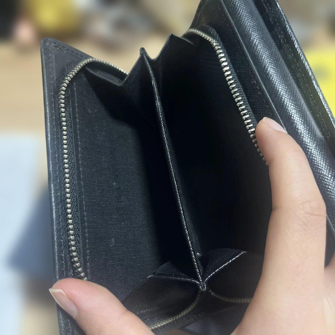 Burberry 三つ折り財布 チェック柄