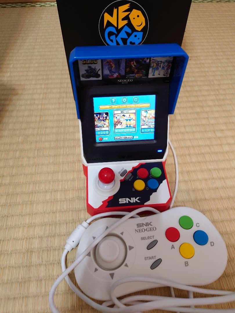 SNK NEOGEO mini 40周年記念モデル 専用コントローラ付き