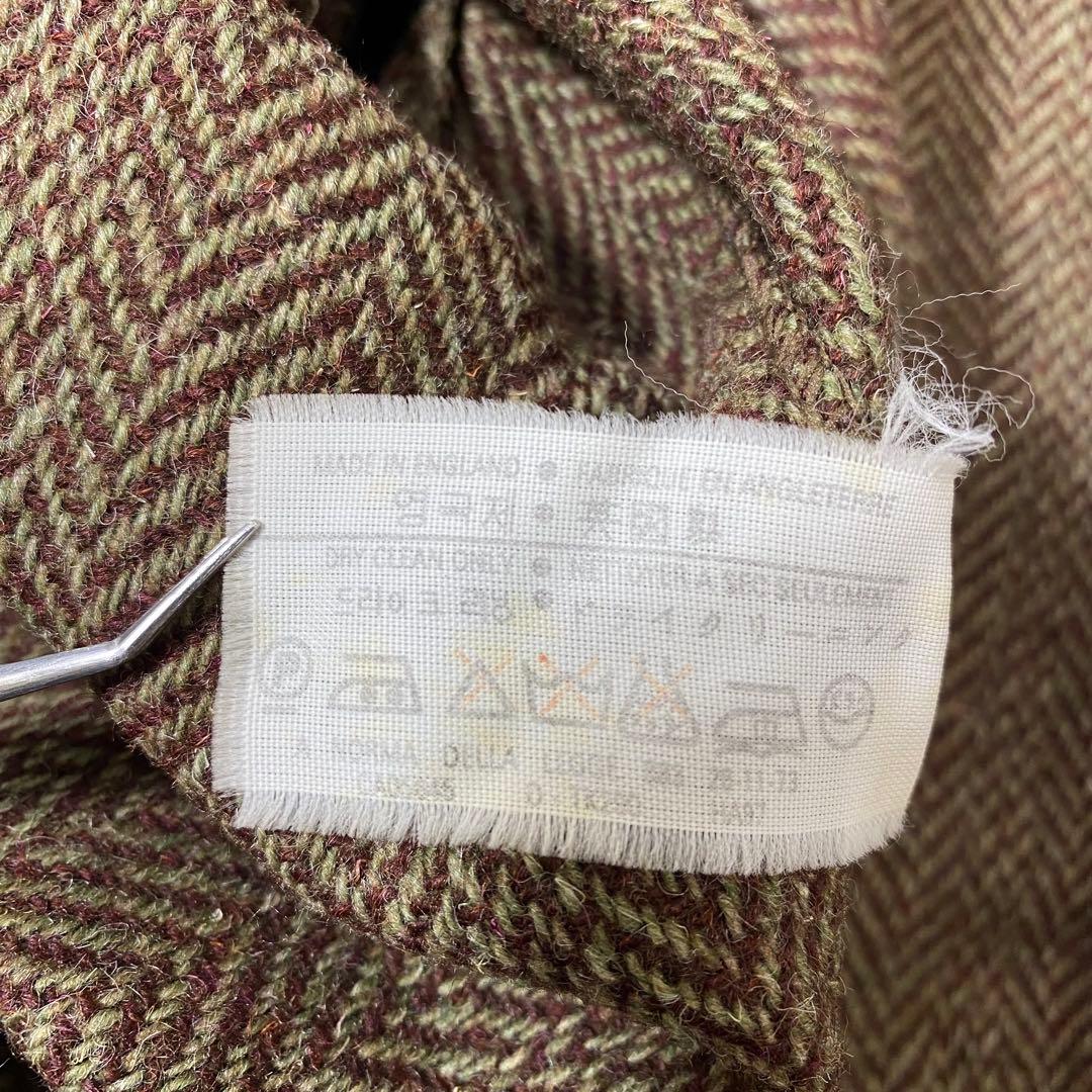 ⚫︎GLOVERALL 英国製 ウール ヘリンボーン ダッフルコート