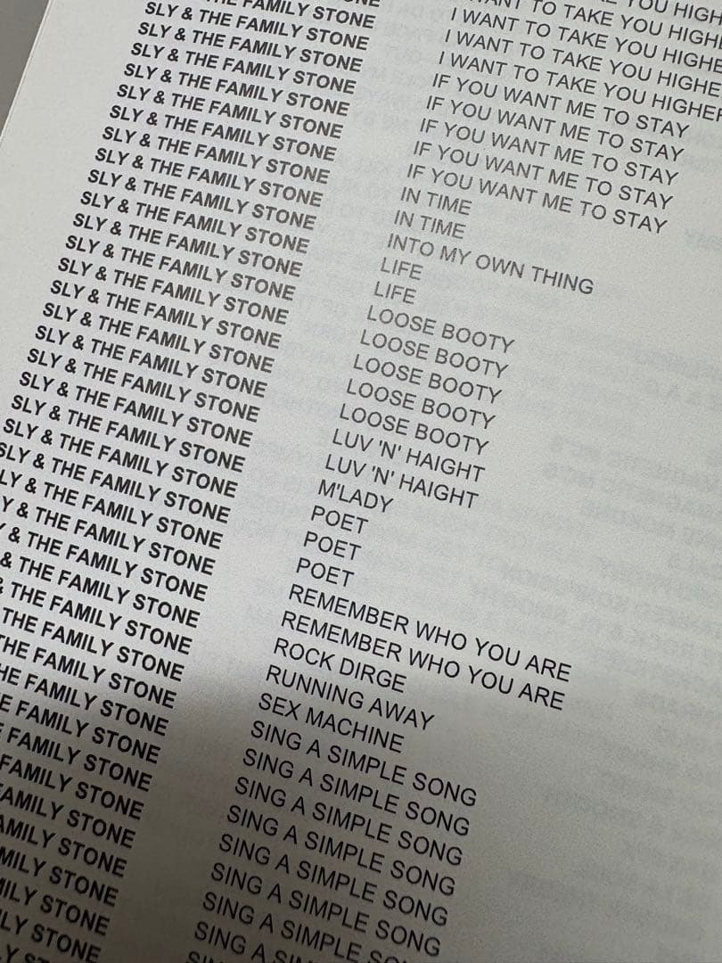 sampling love Re:Sampling Love 元ネタ辞典