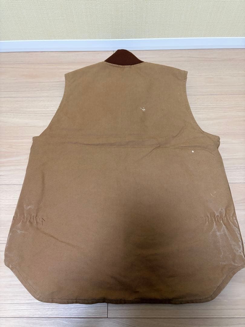 USA製 Carhartt Duck Vest VQ186 M size 腰ゴム