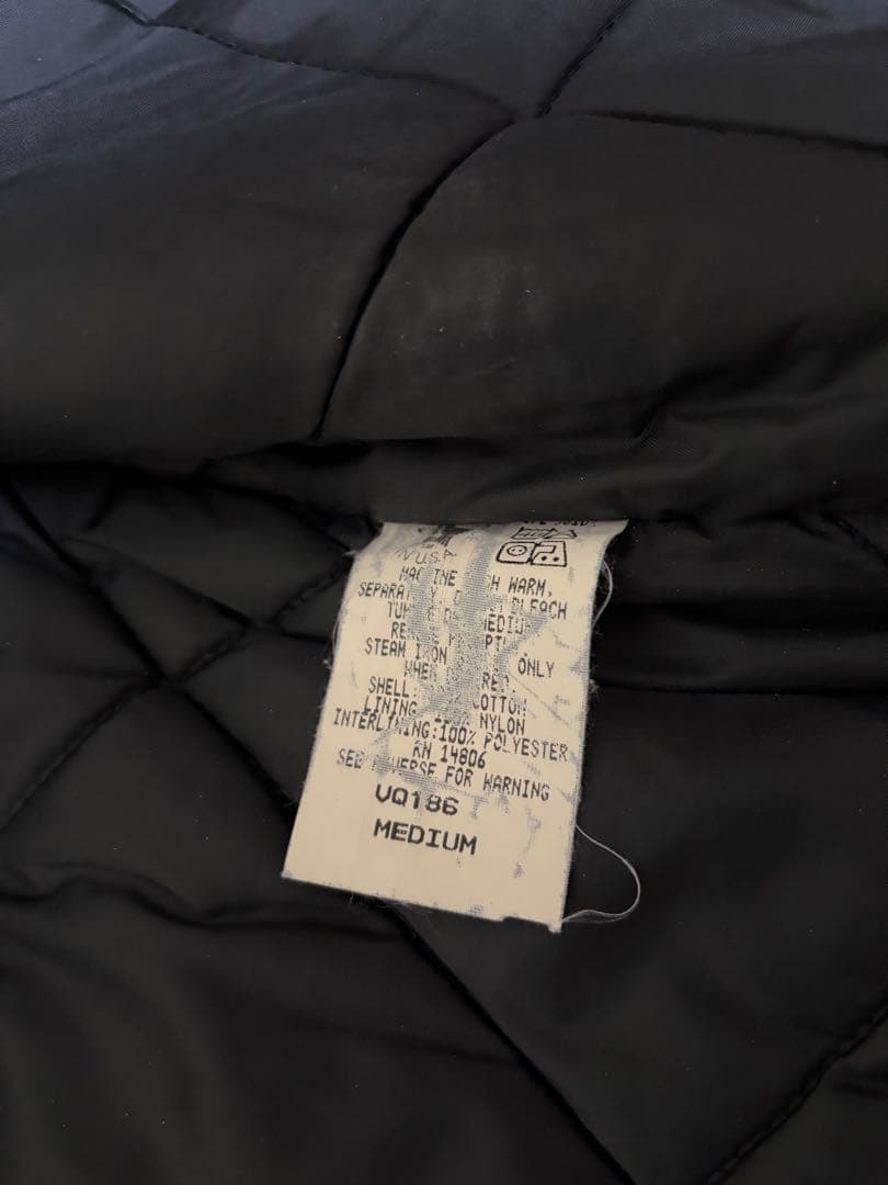 USA製 Carhartt Duck Vest VQ186 M size 腰ゴム