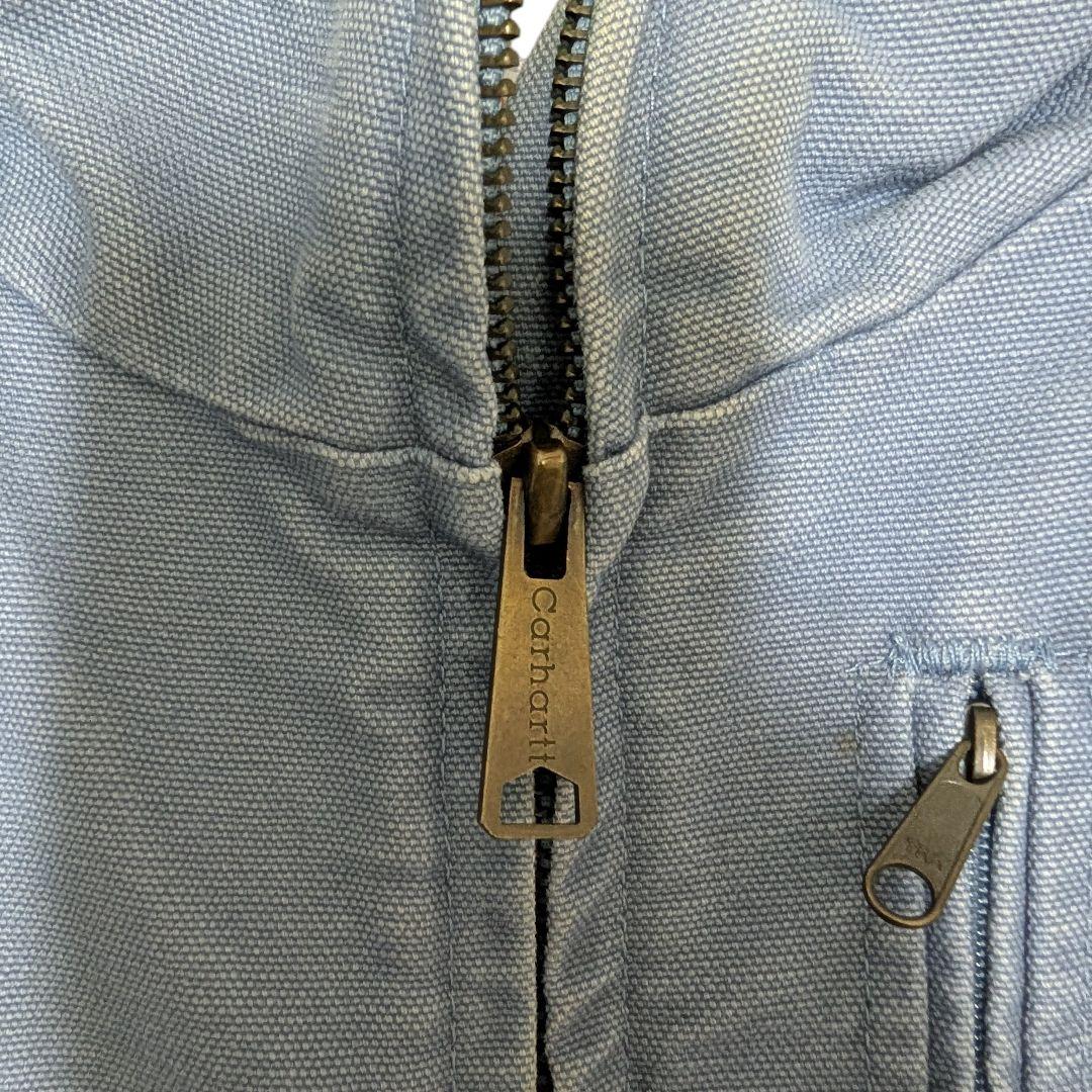 Carhartt 裏ボア ダックベスト スカイブルー 水色 USA生地