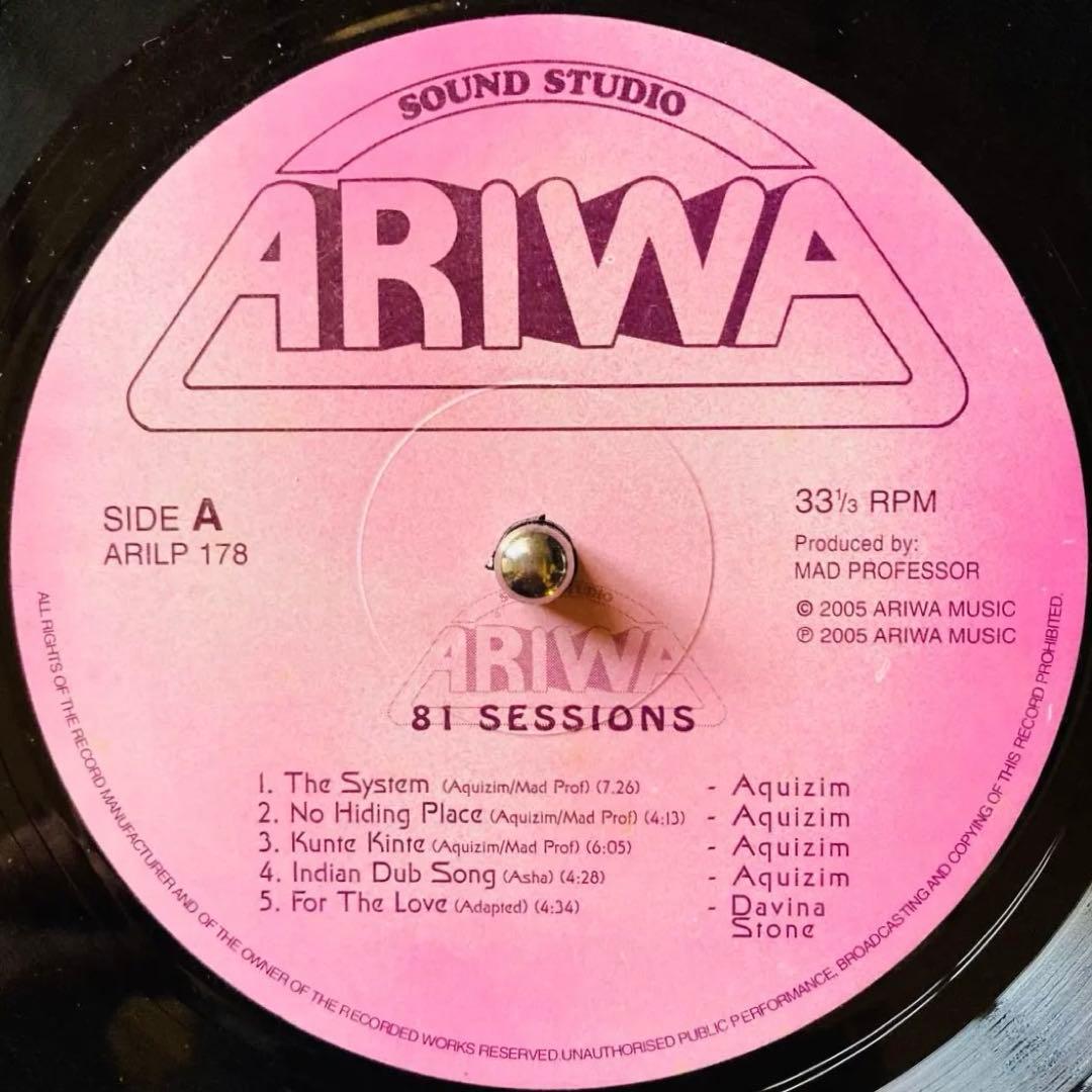 LP盤 Ariwa 81 Sessions: In The Front Room
