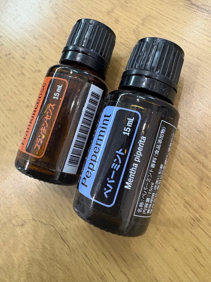 doTERRA フランキンセンス & ペパーミント 15ml セット