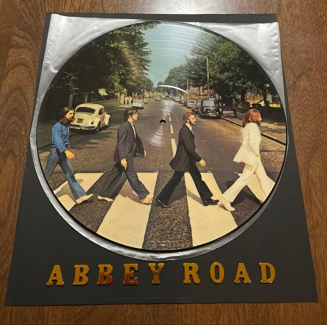 ビートルズ　アビーロード　ピクチャーレコード　LP