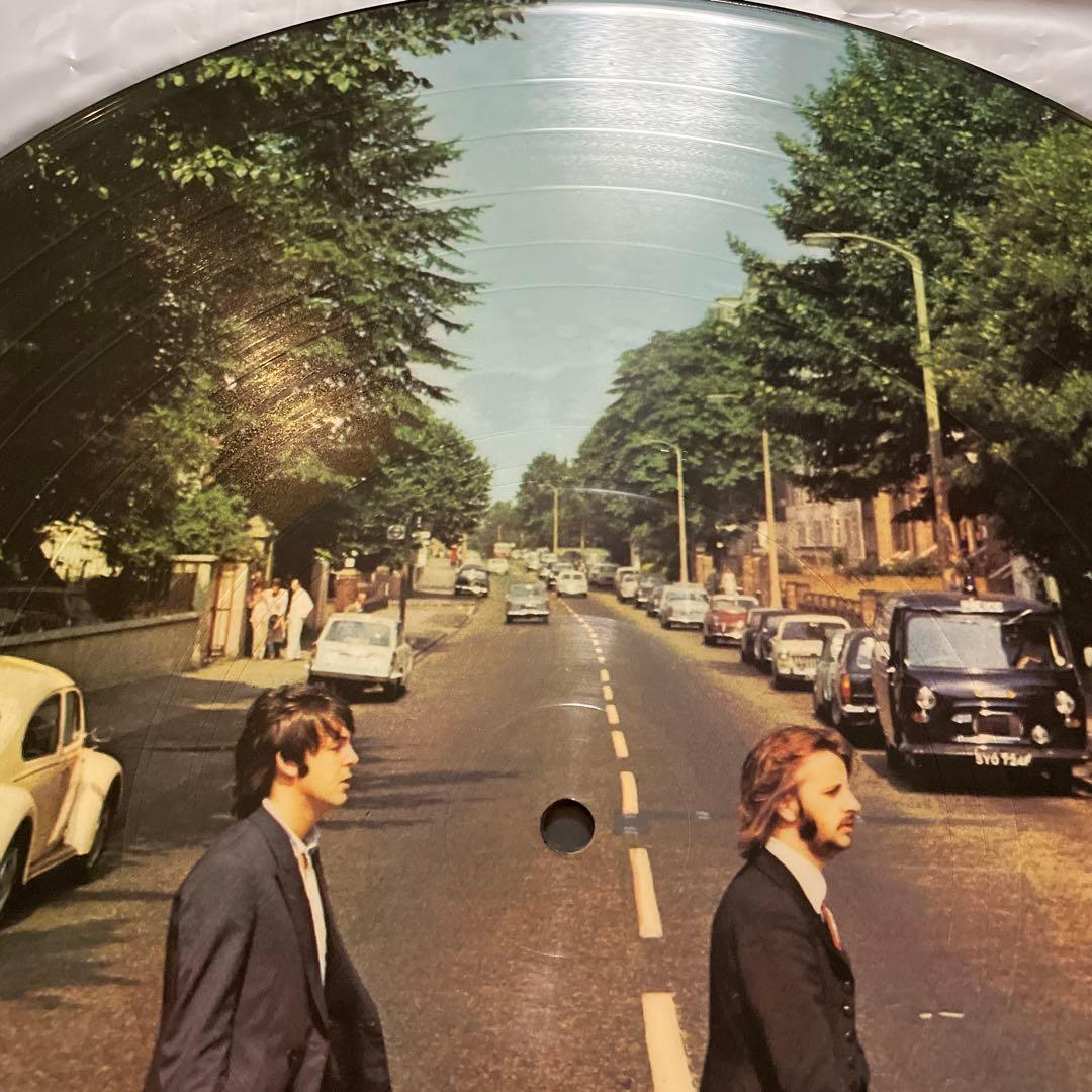 ビートルズ　アビーロード　ピクチャーレコード　LP
