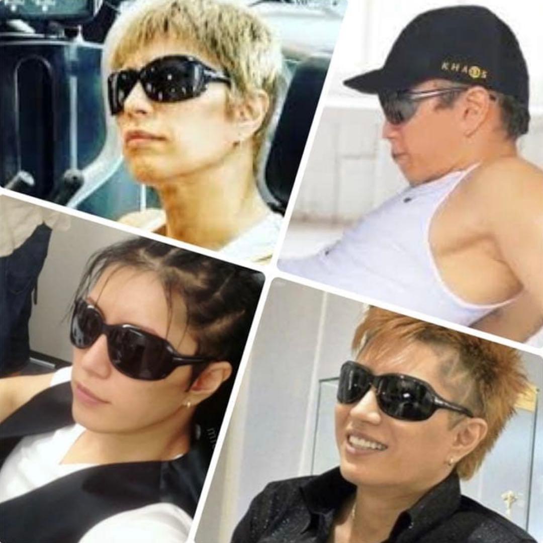 PRADA プラダ サングラス SPR14G GACKT着用モデル ブラック