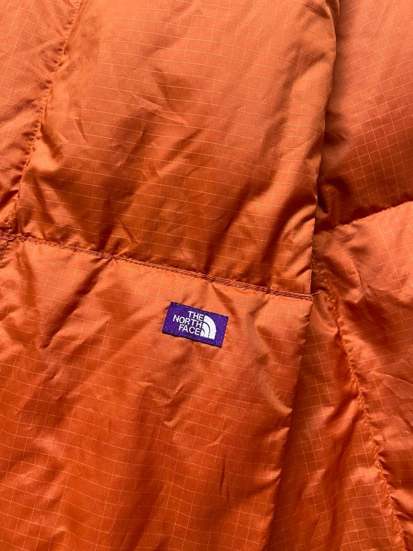 THE NORTH FACE ダウンマフラー　オレンジ
