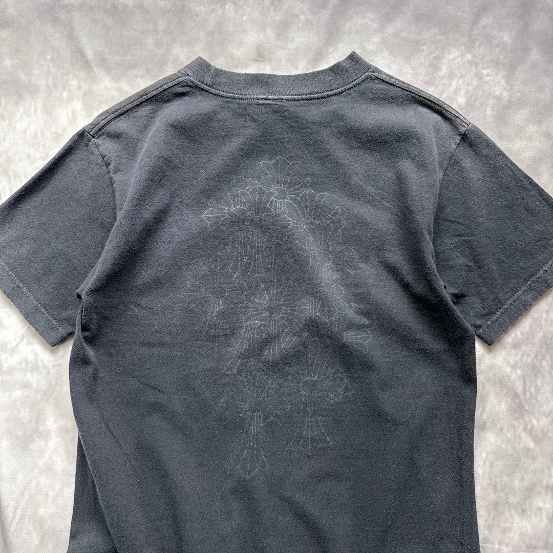 オールド　クロムハーツ　バックセメタリークロス ホースシュー　半袖　tシャツ
