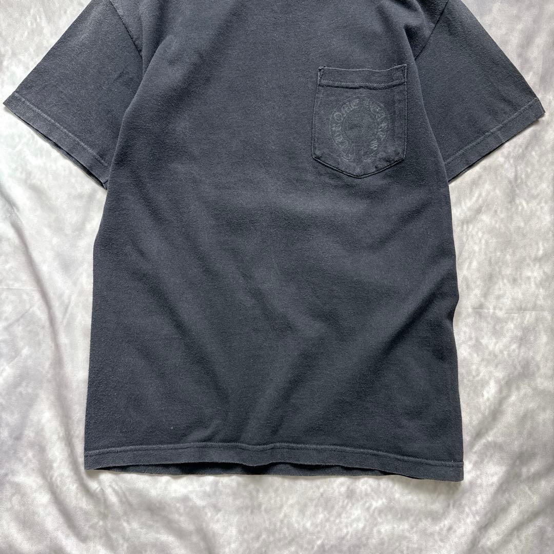 オールド　クロムハーツ　バックセメタリークロス ホースシュー　半袖　tシャツ